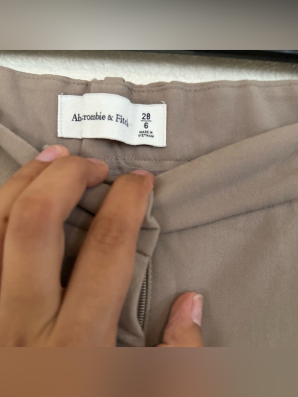 Abercrombie & fitch A&F Sloane Tailored Wide Leg Pant - Picture 9 of 13